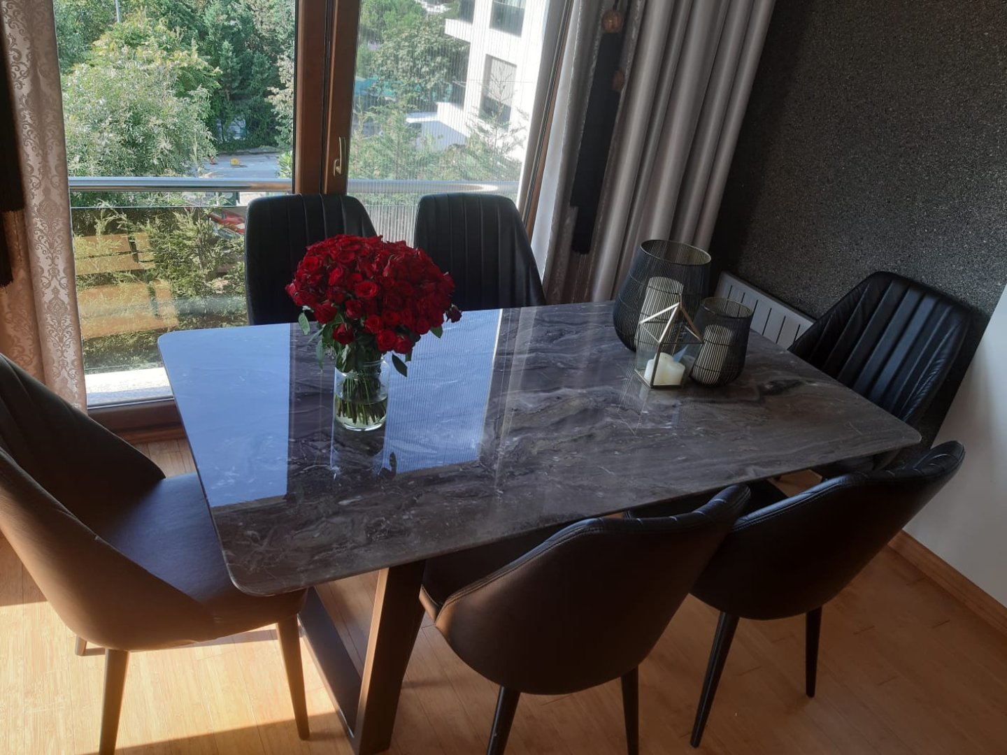 İstanbul Mermer Masa Projesi | Beyaz Klima Servis | Kombi & Klima Servisi