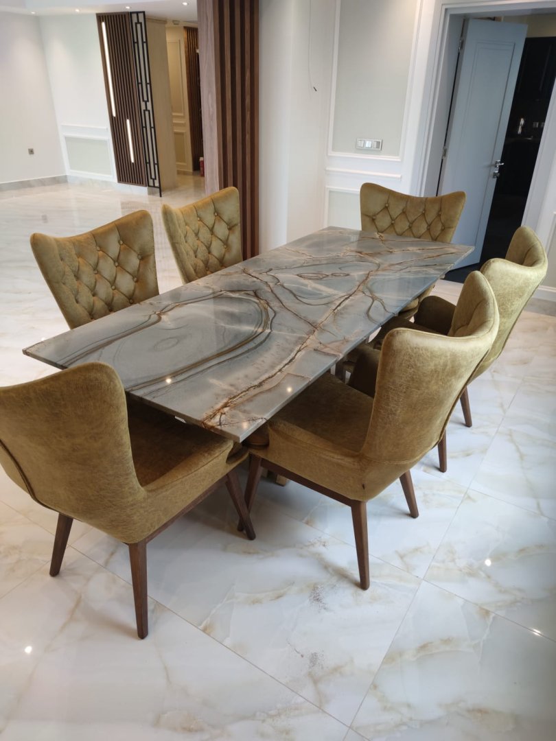 Mermer Masa Takımı | Beyaz Klima Servis | Kombi & Klima Servisi