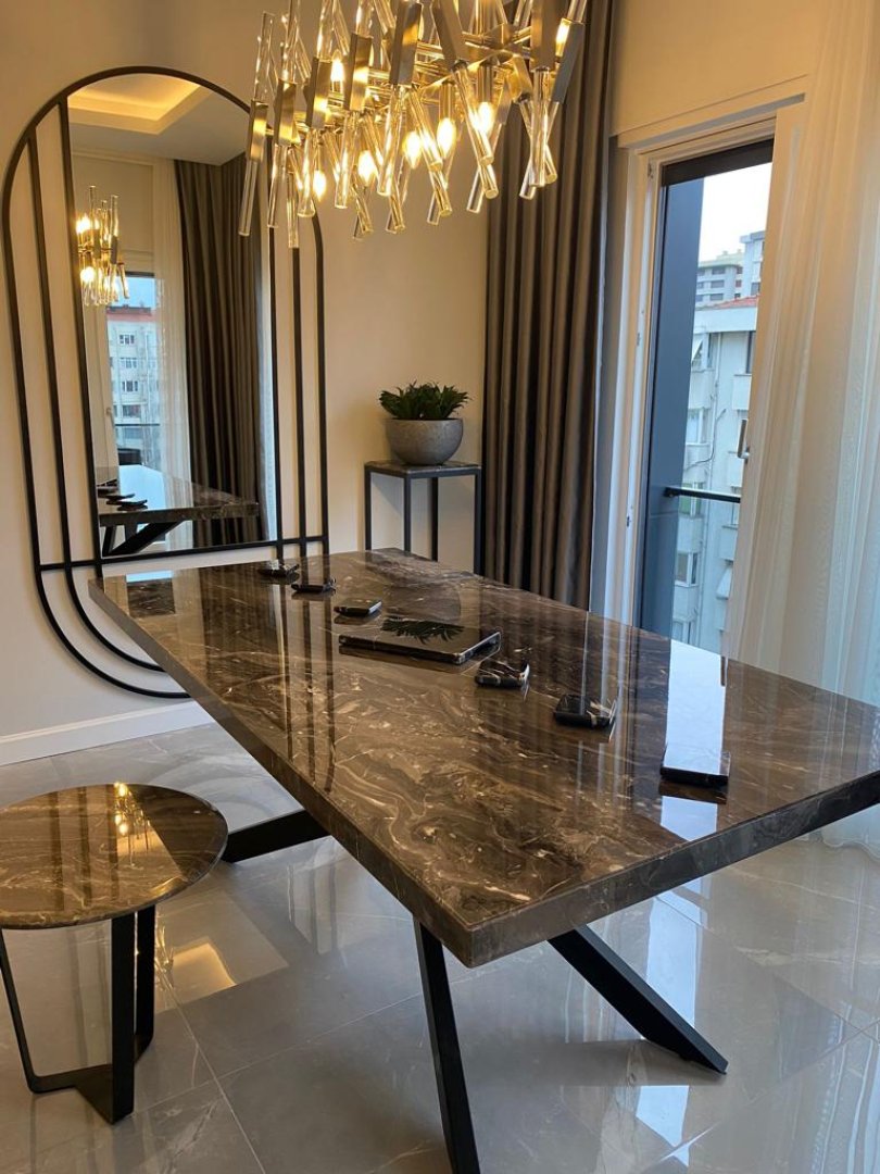 Mermer Masa Projesi | Beyaz Klima Servis | Kombi & Klima Servisi