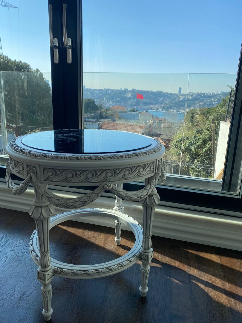 Klasik Mermer Sehpa ve Masa | Beyaz Klima Servis | Kombi & Klima Servisi