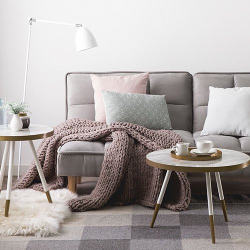 Oval Sehpa | Beyaz Klima Servis | Kombi & Klima Servisi