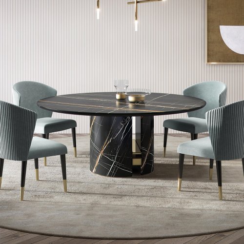 Sahara Noir Yemek Masası | Beyaz Klima Servis | Kombi & Klima Servisi