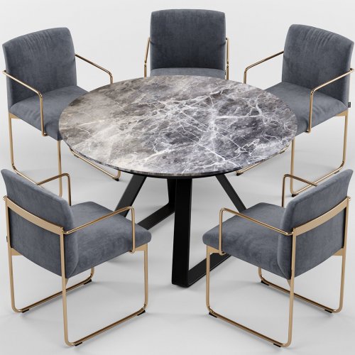 Silver Emperador Mermer Masa | Beyaz Klima Servis | Kombi & Klima Servisi