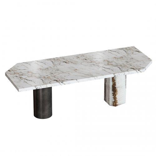 Calacatta Gold Mermer masa | Beyaz Klima Servis | Kombi & Klima Servisi