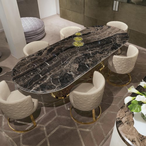 Bruno Perla Yemek Masası | Beyaz Klima Servis | Kombi & Klima Servisi