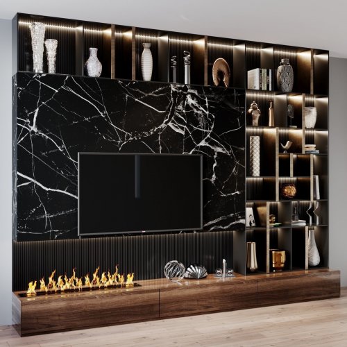 Marble Şömine | Beyaz Klima Servis | Kombi & Klima Servisi